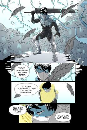 Read Demon Hunter Raven Color Edition  16 Page 9 in English