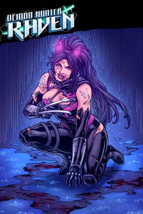 Read Demon Hunter Raven Color Edition  16 Page 1 in English