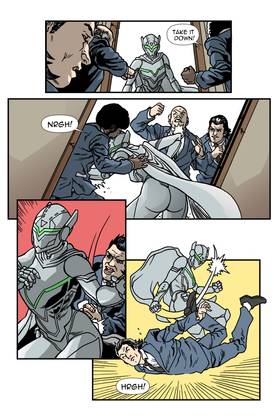 Read Demon Hunter Raven Color Edition  17 Page 4 in English
