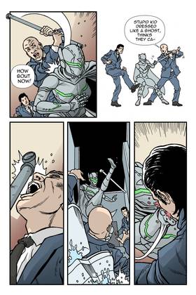 Read Demon Hunter Raven Color Edition  17 Page 7 in English
