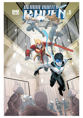 Read Demon Hunter Raven Color Edition  1 Page 1 in English