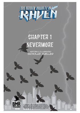 Read Demon Hunter Raven Color Edition  1 Page 2 in English