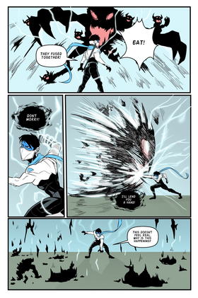 Read Demon Hunter Raven Color Edition  2 Page 9 in English