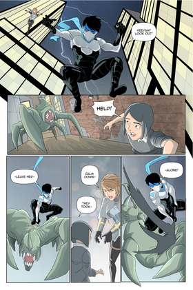 Read Demon Hunter Raven Color Edition  3 Page 4 in English