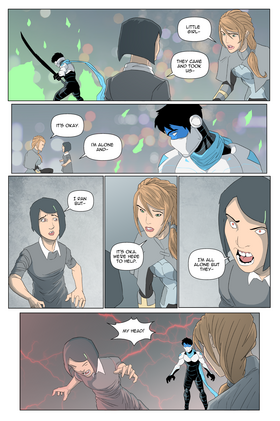 Read Demon Hunter Raven Color Edition  3 Page 5 in English