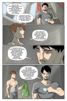 Read Demon Hunter Raven Color Edition  4 Page 7 in English