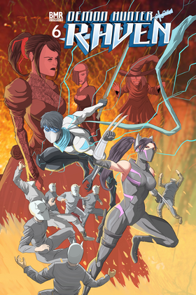 Read Demon Hunter Raven Color Edition  6 Page 1 in English