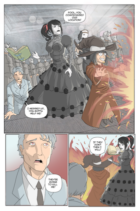 Read Demon Hunter Raven Color Edition  6 Page 5 in English