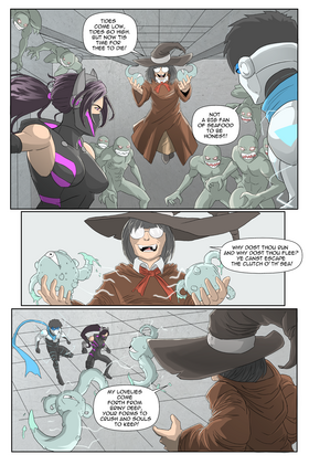 Read Demon Hunter Raven Color Edition  6 Page 8 in English