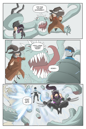 Read Demon Hunter Raven Color Edition  6 Page 10 in English