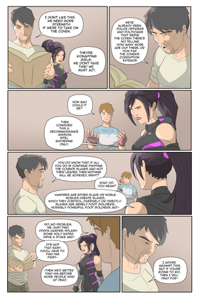 Read Demon Hunter Raven Color Edition  7 Page 6 in English