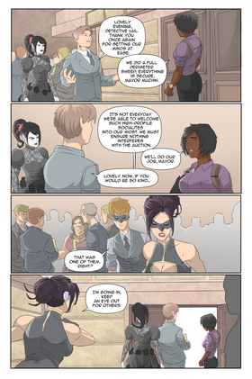 Read Demon Hunter Raven Color Edition  7 Page 8 in English