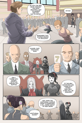 Read Demon Hunter Raven Color Edition  7 Page 9 in English