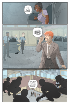 Read Demon Hunter Raven Color Edition  8 Page 7 in English
