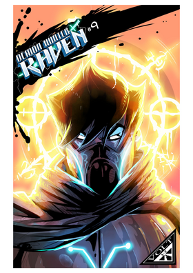 Read Demon Hunter Raven Color Edition  9 Page 1 in English