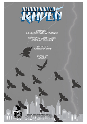 Read Demon Hunter Raven Color Edition  9 Page 2 in English