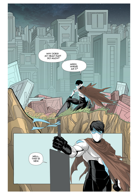 Read Demon Hunter Raven Color Edition  9 Page 3 in English