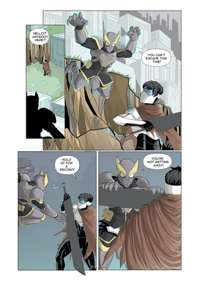 Read Demon Hunter Raven Color Edition  9 Page 4 in English