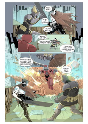 Read Demon Hunter Raven Color Edition  9 Page 5 in English