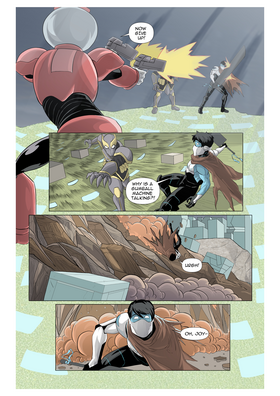Read Demon Hunter Raven Color Edition  9 Page 6 in English