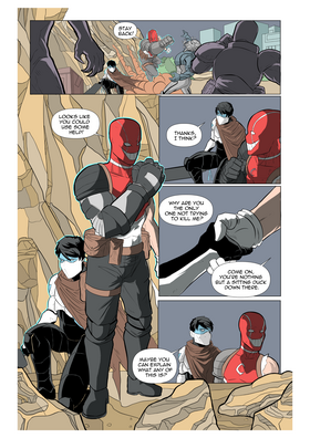 Read Demon Hunter Raven Color Edition  9 Page 8 in English