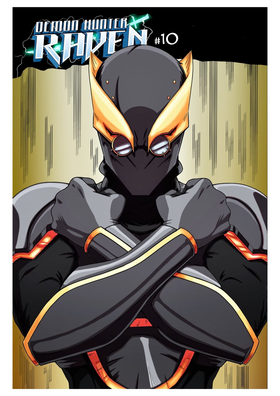 Read Demon Hunter Raven Color Edition  10 Page 1 in English