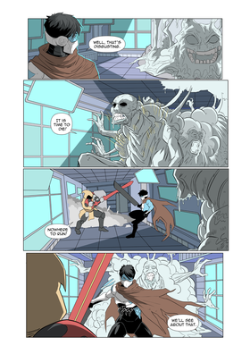 Read Demon Hunter Raven Color Edition  11 Page 3 in English