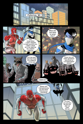 Read Clay-Man & Raven Epic Crossover  2 Page 3 in English