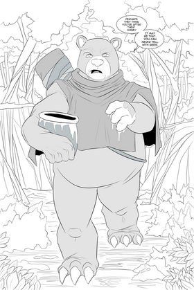 Read Winnie the Pooh the Demon Hunter Original Pilot (Scrapped)  1 Page 5 in English