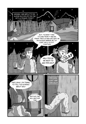 Read Will Fyfer, The Graceless Ferret  1 Page 9 in English