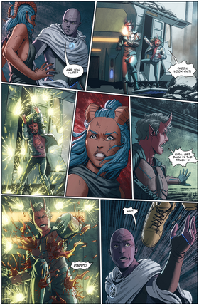 Read Heaven Hunters  3 Page 8 in English