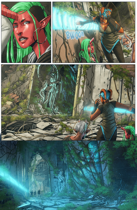 Read Heaven Hunters  6 Page 7 in English