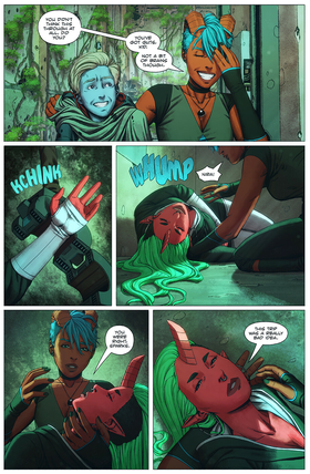 Read Heaven Hunters  8 Page 6 in English