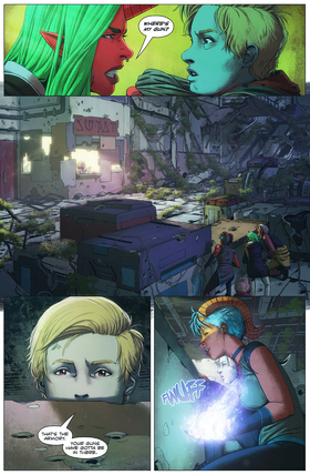 Read Heaven Hunters  8 Page 8 in English