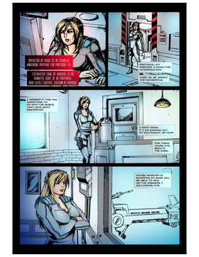 Read ENTITY - A Sci-Fi Graphic Novel  1 Page 8 in English