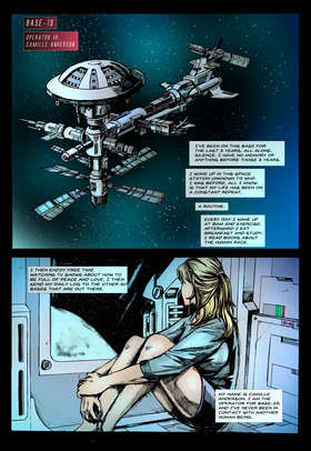 Read ENTITY - A Sci-Fi Graphic Novel  1 Page 5 in English