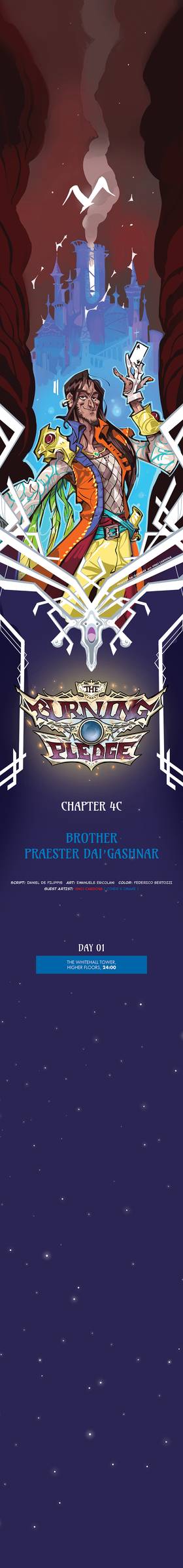Read The Burning Pledge  8 Page 1 in English