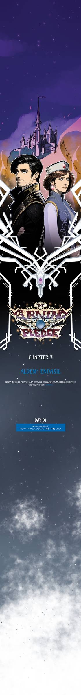 Read The Burning Pledge  13 Page 1 in English