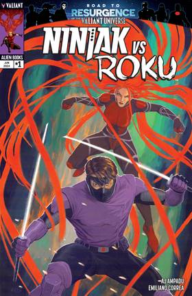 Read Ninjak vs. Roku  1 Page 1 in English