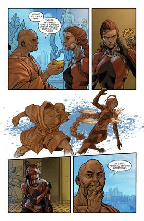 Read Ninjak vs. Roku  2 Page 9 in English