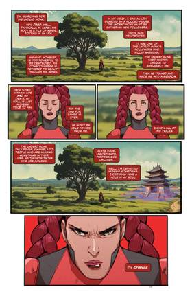 Read Ninjak vs. Roku  3 Page 10 in English