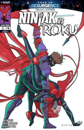 Read Ninjak vs. Roku  4 Page 1 in English