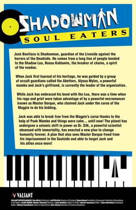 Read Shadowman: Soul Eaters  1 Page 2 in English