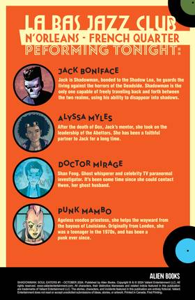 Read Shadowman: Soul Eaters  1 Page 3 in English