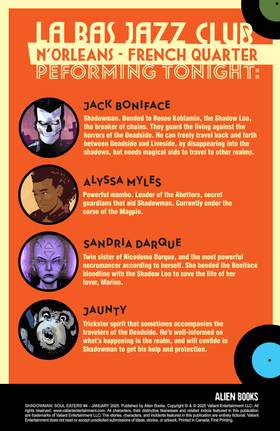 Read Shadowman: Soul Eaters  4 Page 3 in English