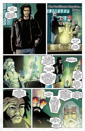 Read Shadowman: Soul Eaters  4 Page 7 in English