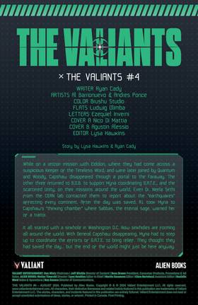 Read The Valiants  4 Page 2 in English