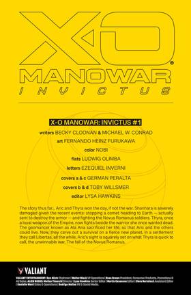 Read X-O Manowar: Invictus  2 Page 2 in English