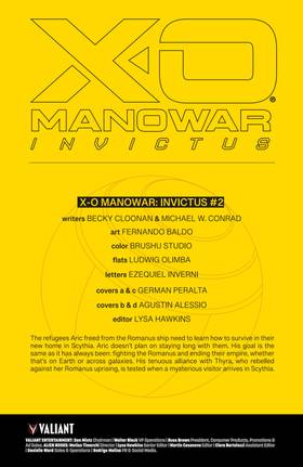 Read X-O Manowar: Invictus  3 Page 2 in English