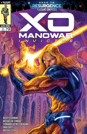 Read X-O Manowar: Invictus  4 Page 1 in English